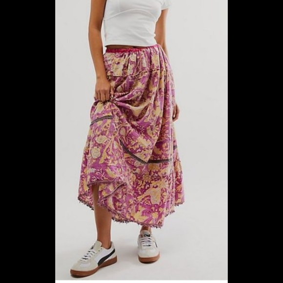 Vintage Carrie Allen boho skirt (L) - Picture 8 of 9